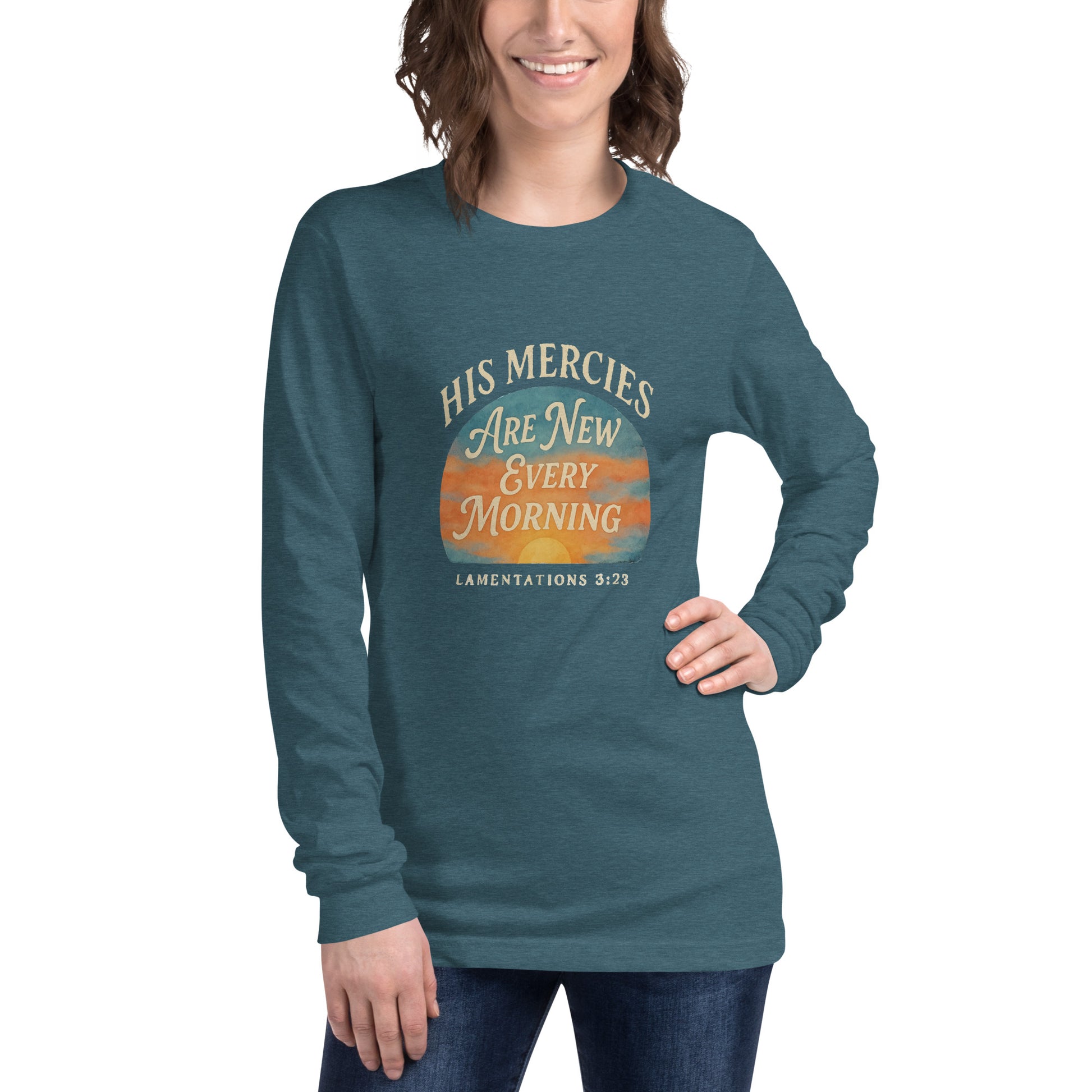Faith-based Scripture long sleeve