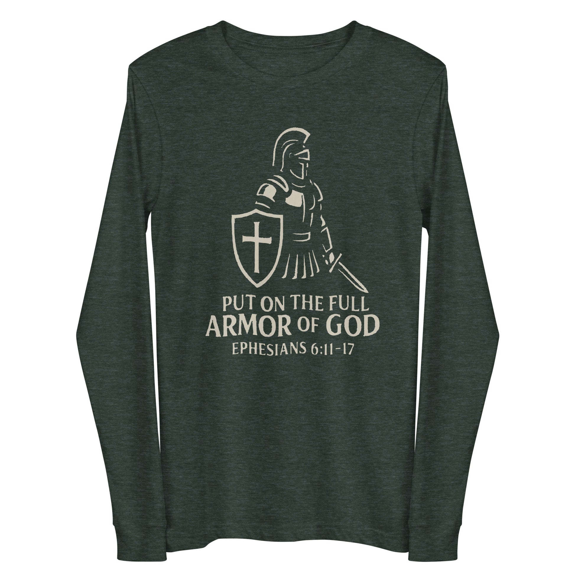 Christian apparel with scripture design
