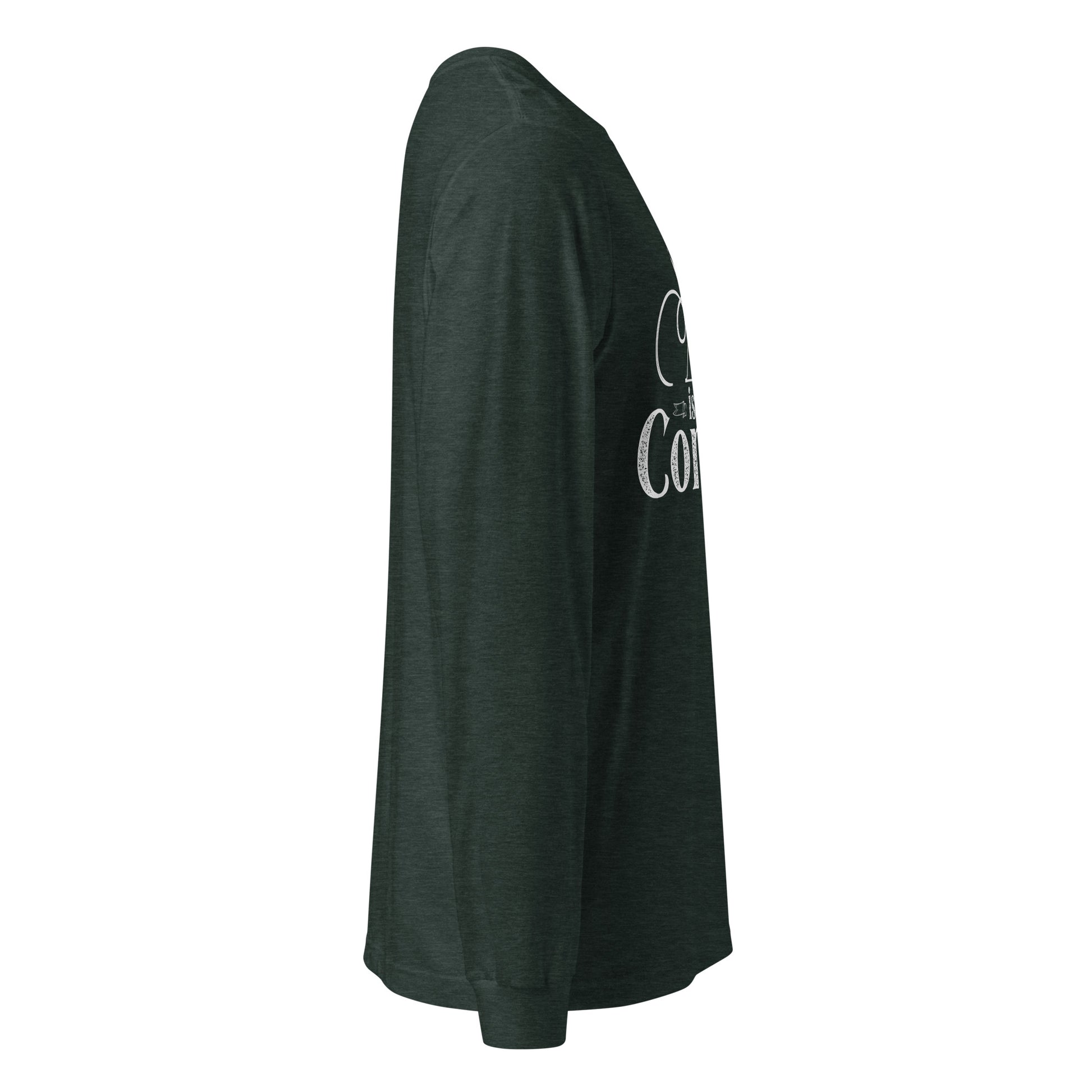 Faith-based long sleeve t-shirt for comfortable Christian streetwear