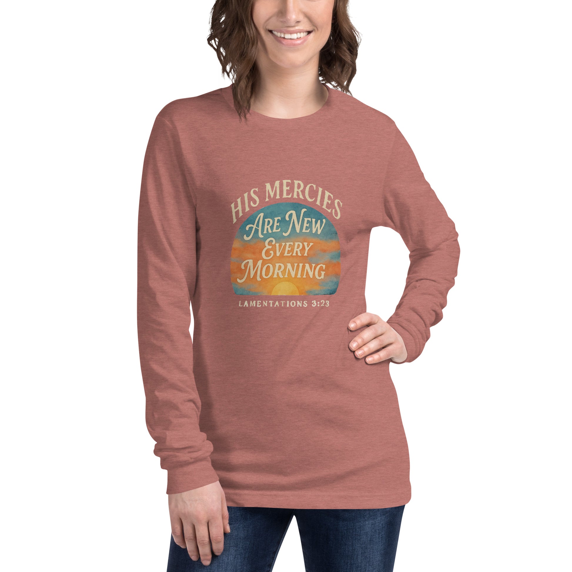 Faith-based Scripture long sleeve