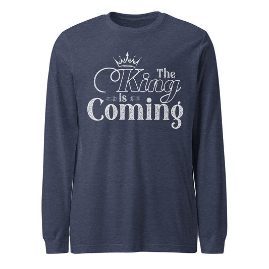 Christian men’s crew neck long sleeve tee with ribbed cuffs and modern fit