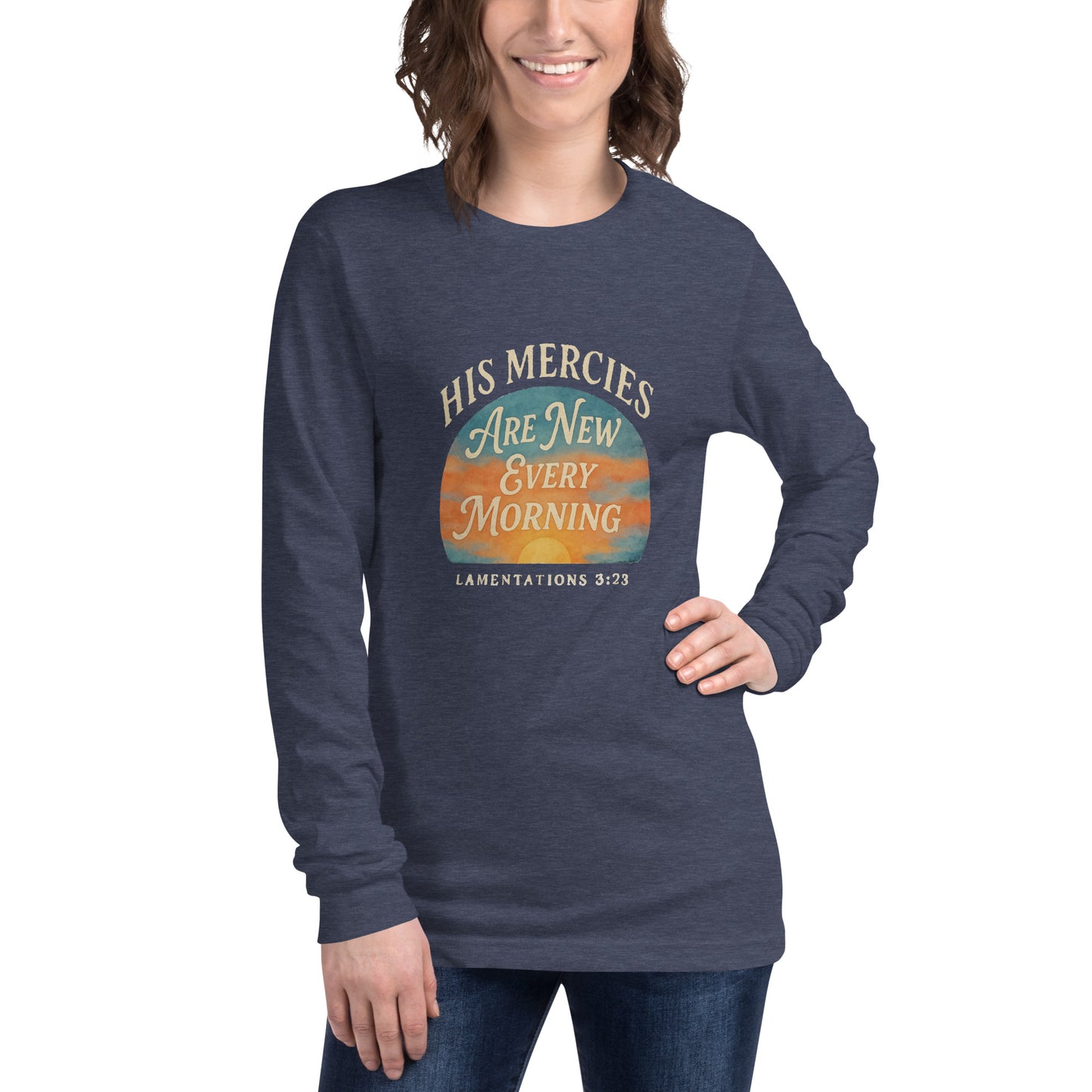 Faith-based Scripture long sleeve