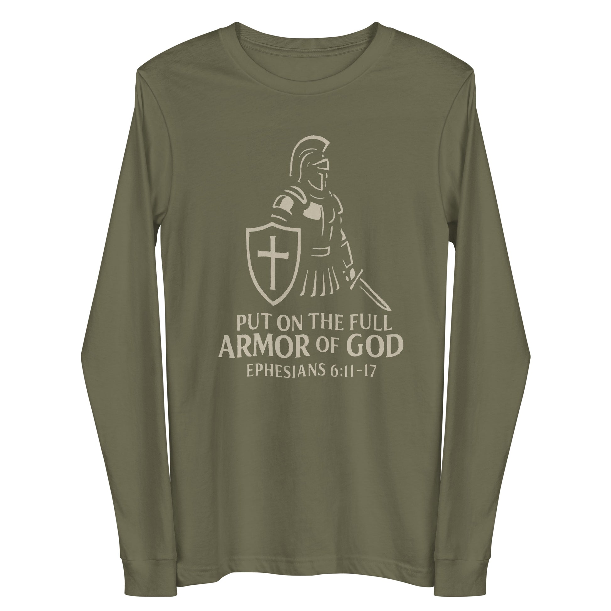 Christian apparel with scripture design