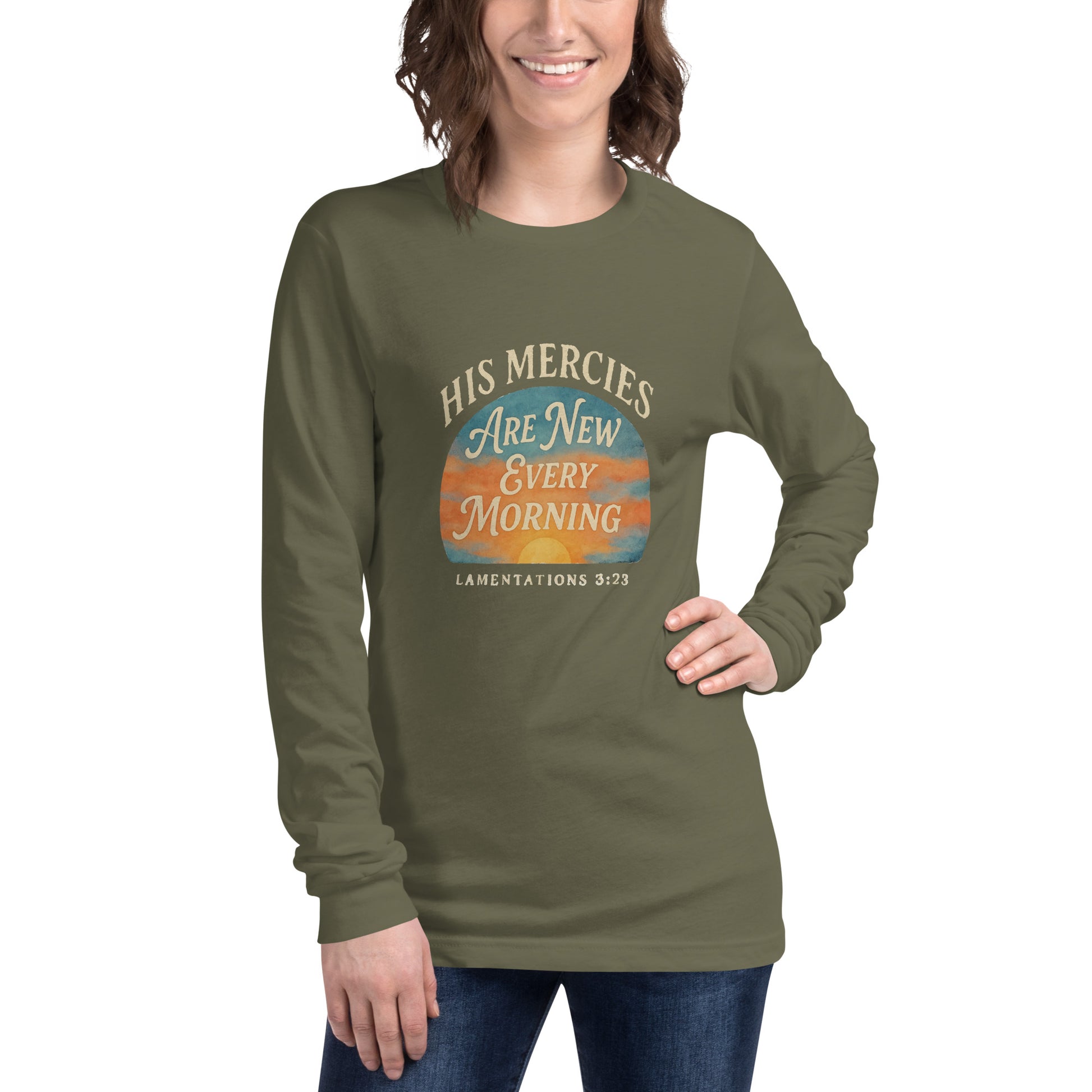 Faith-based Scripture long sleeve