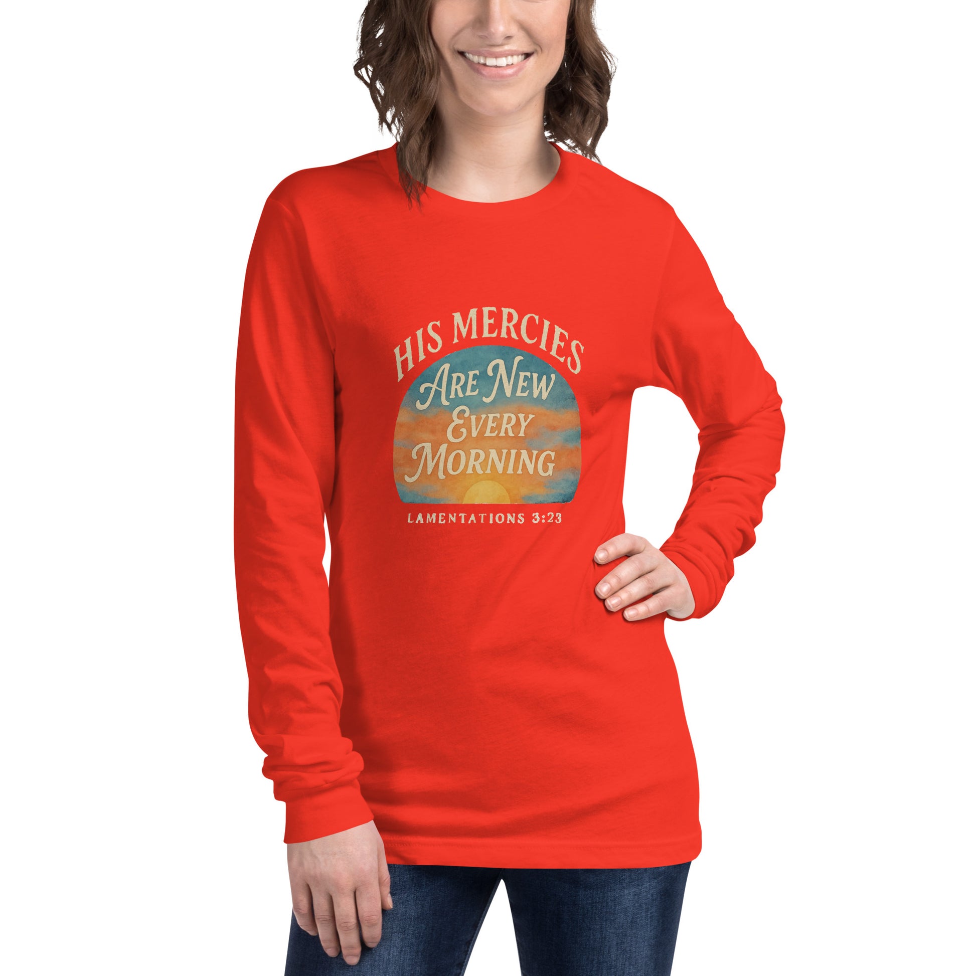 Faith-based Scripture long sleeve