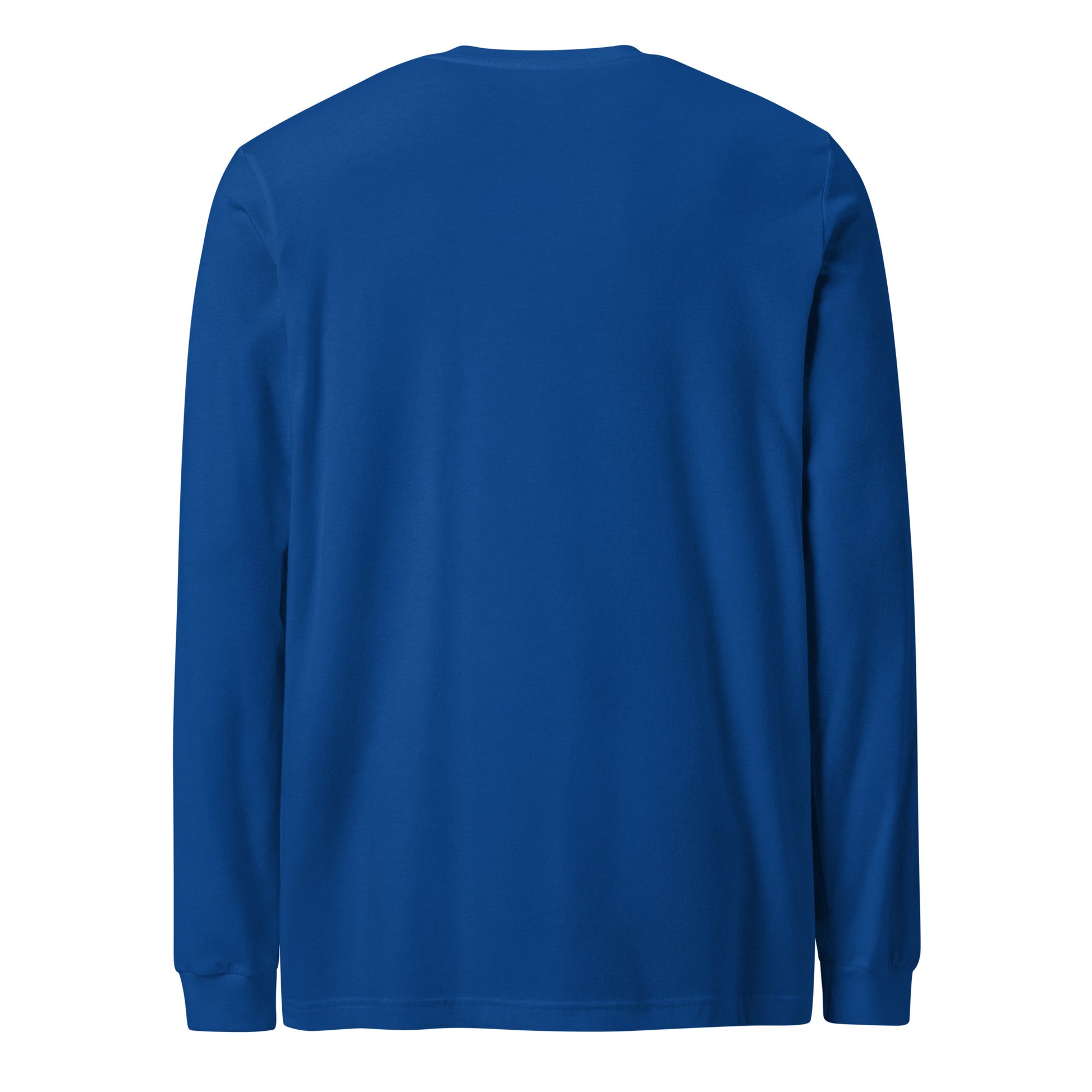 Christian men’s crew neck long sleeve tee with ribbed cuffs and modern fit