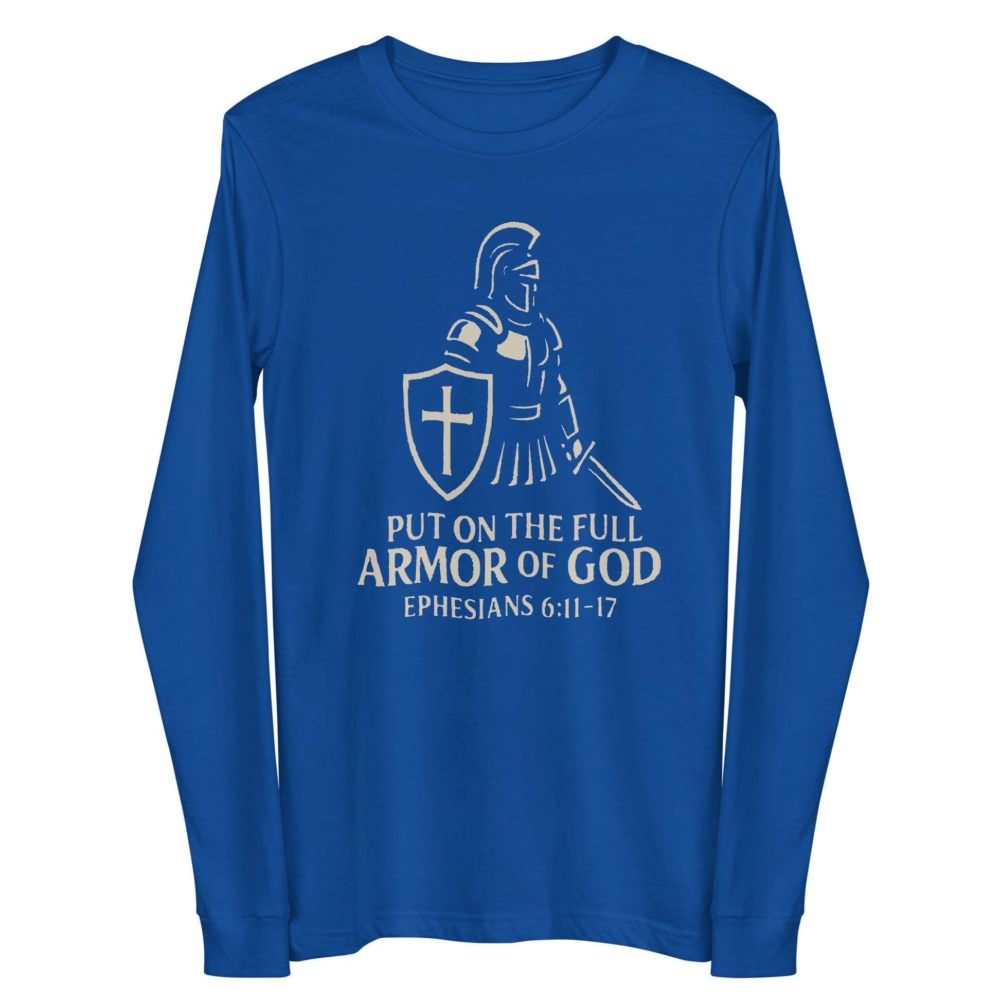 Christian apparel with scripture design