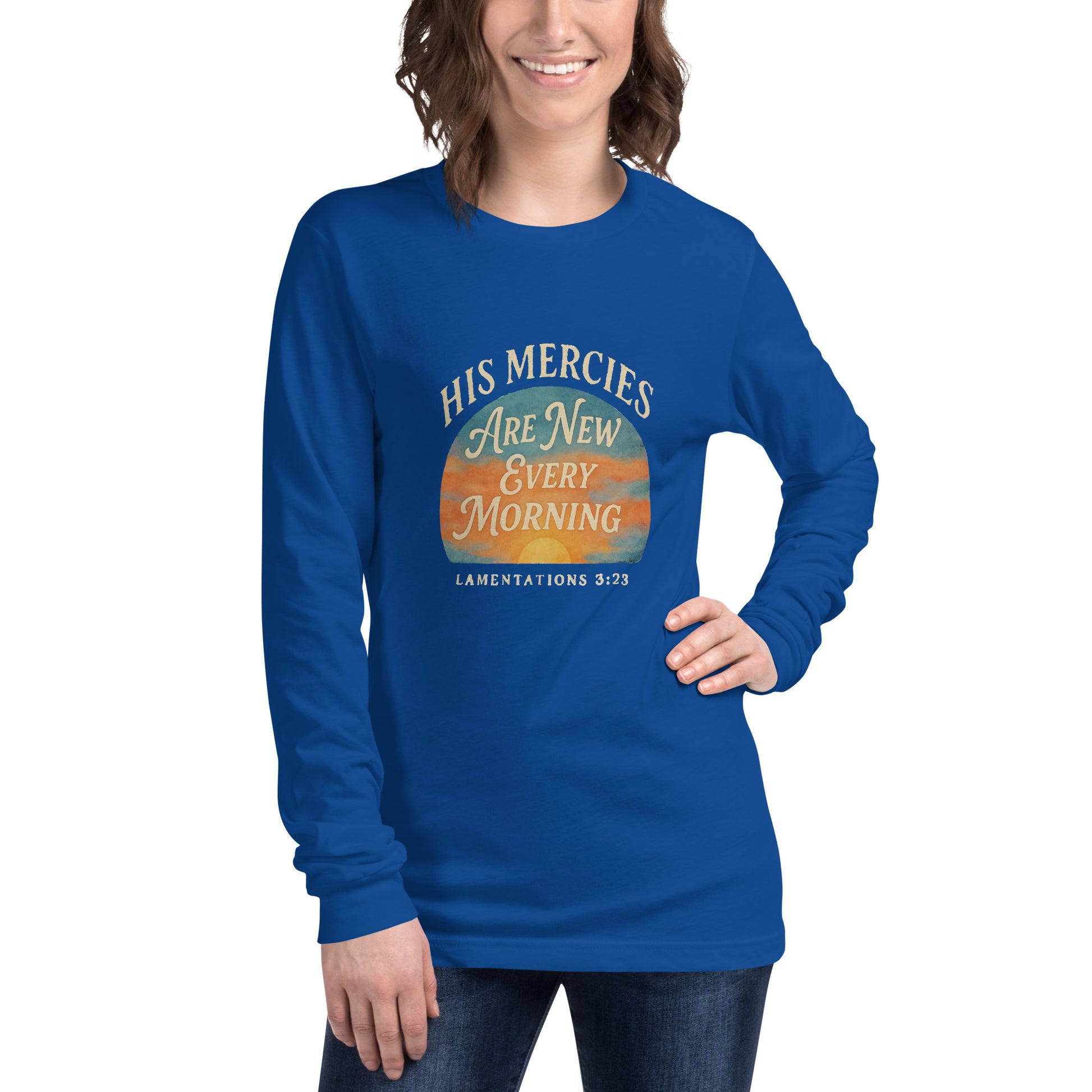 Faith-based Scripture long sleeve