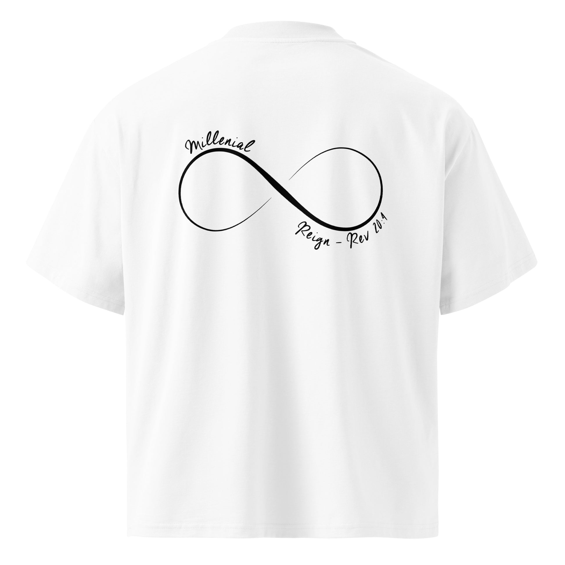 Oversized Christian eco-friendly t-shirt for casual and church wear