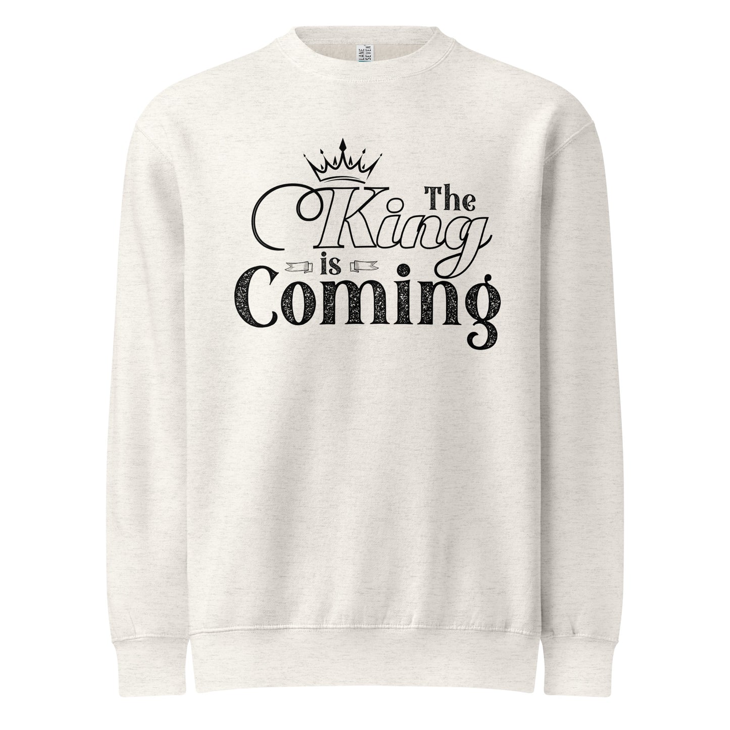 Cozy Christian cotton sweatshirt for church and everyday wear