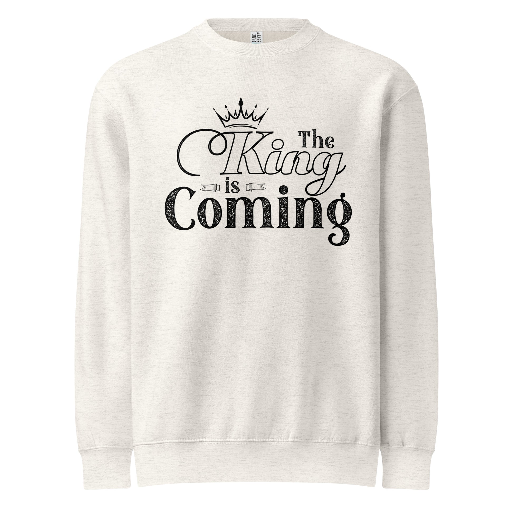 Cozy Christian cotton sweatshirt for church and everyday wear