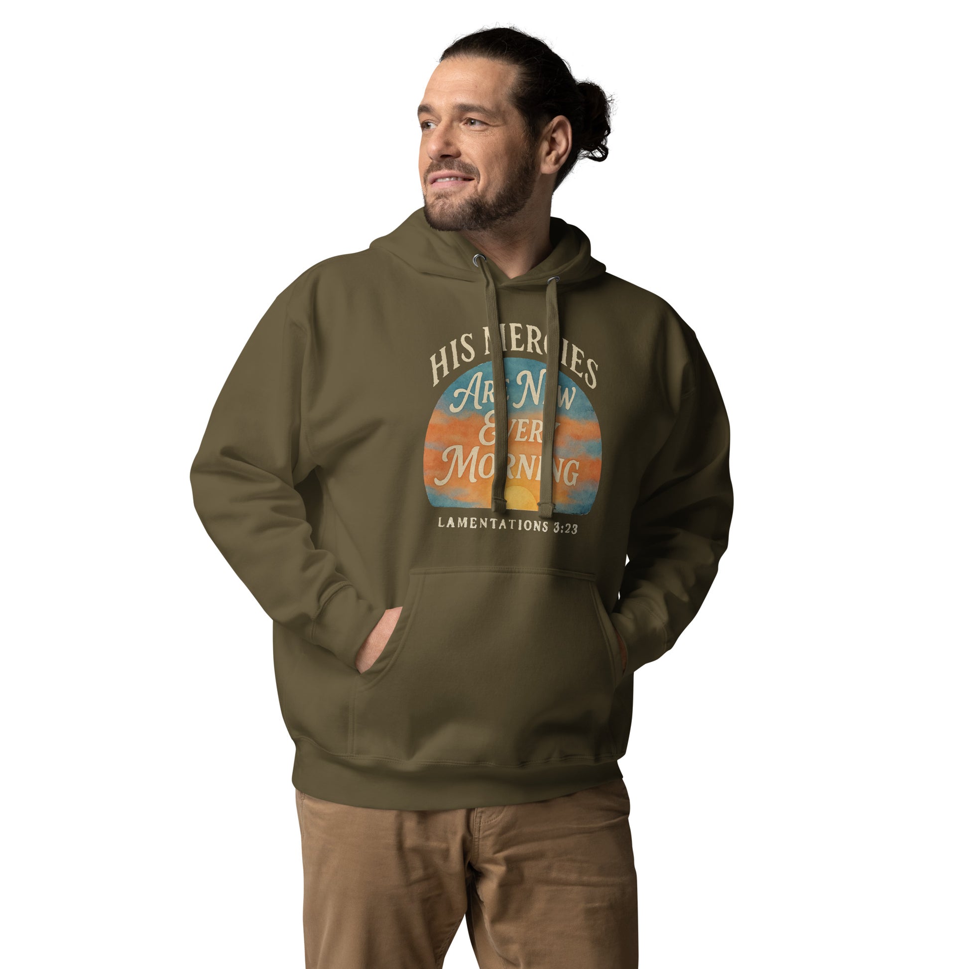 Inspirational Bible verse hoodie for men and women