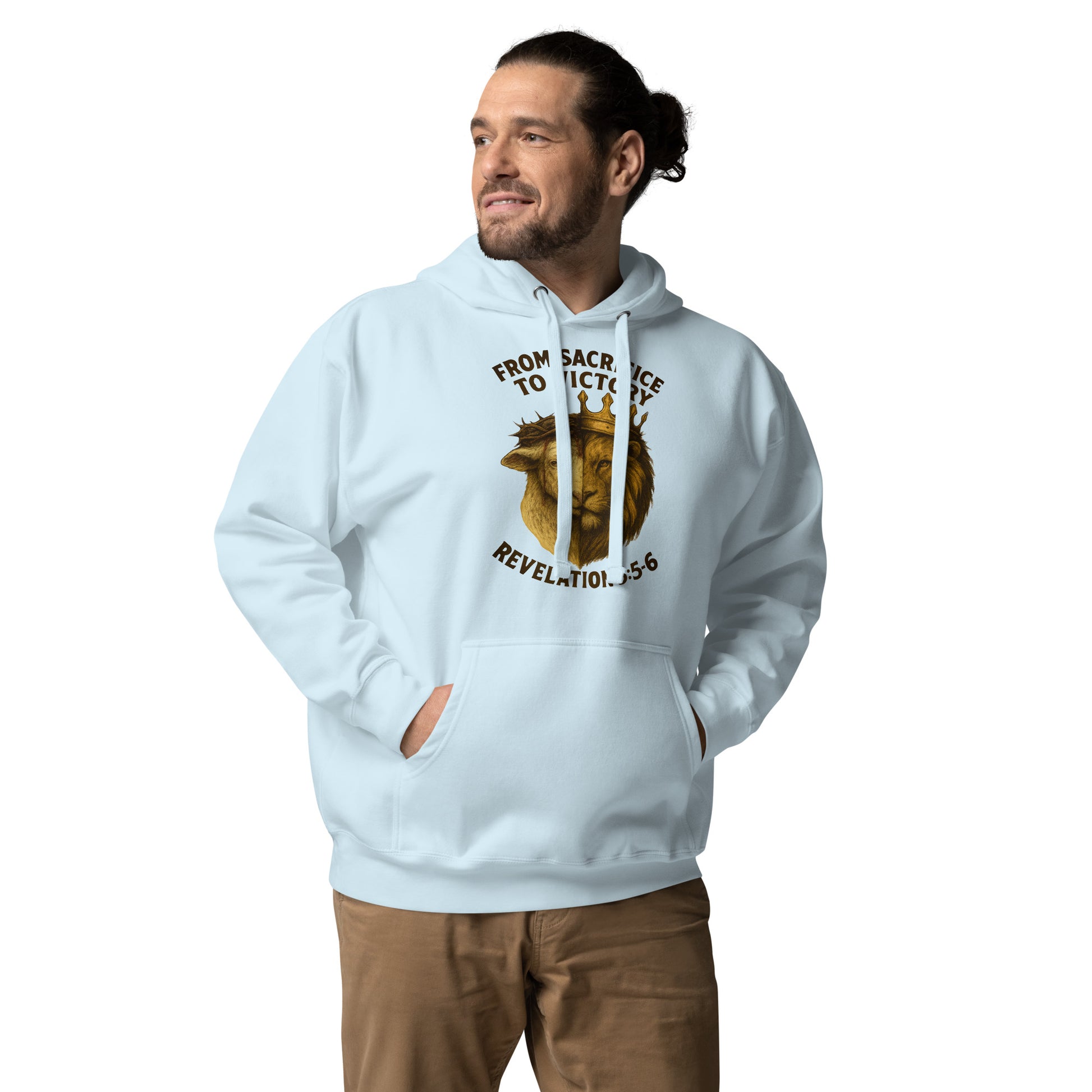 Christian hoodie with gospel message