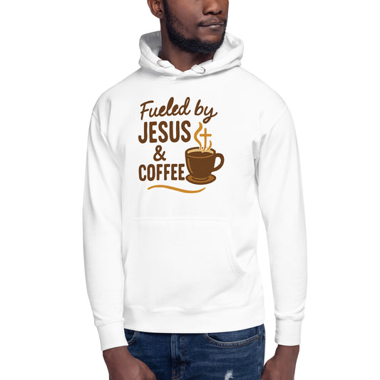 Faith-based streetwear hoodie with pouch pocket
