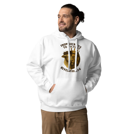 Christian hoodie with gospel message