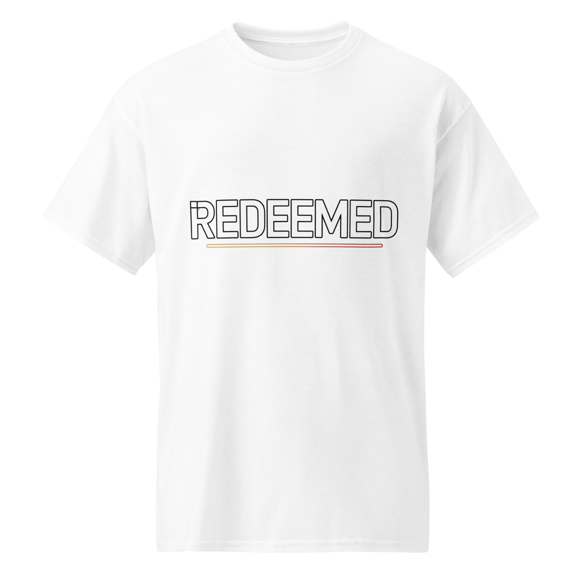 Faith-based activewear Redeemed Christian tee