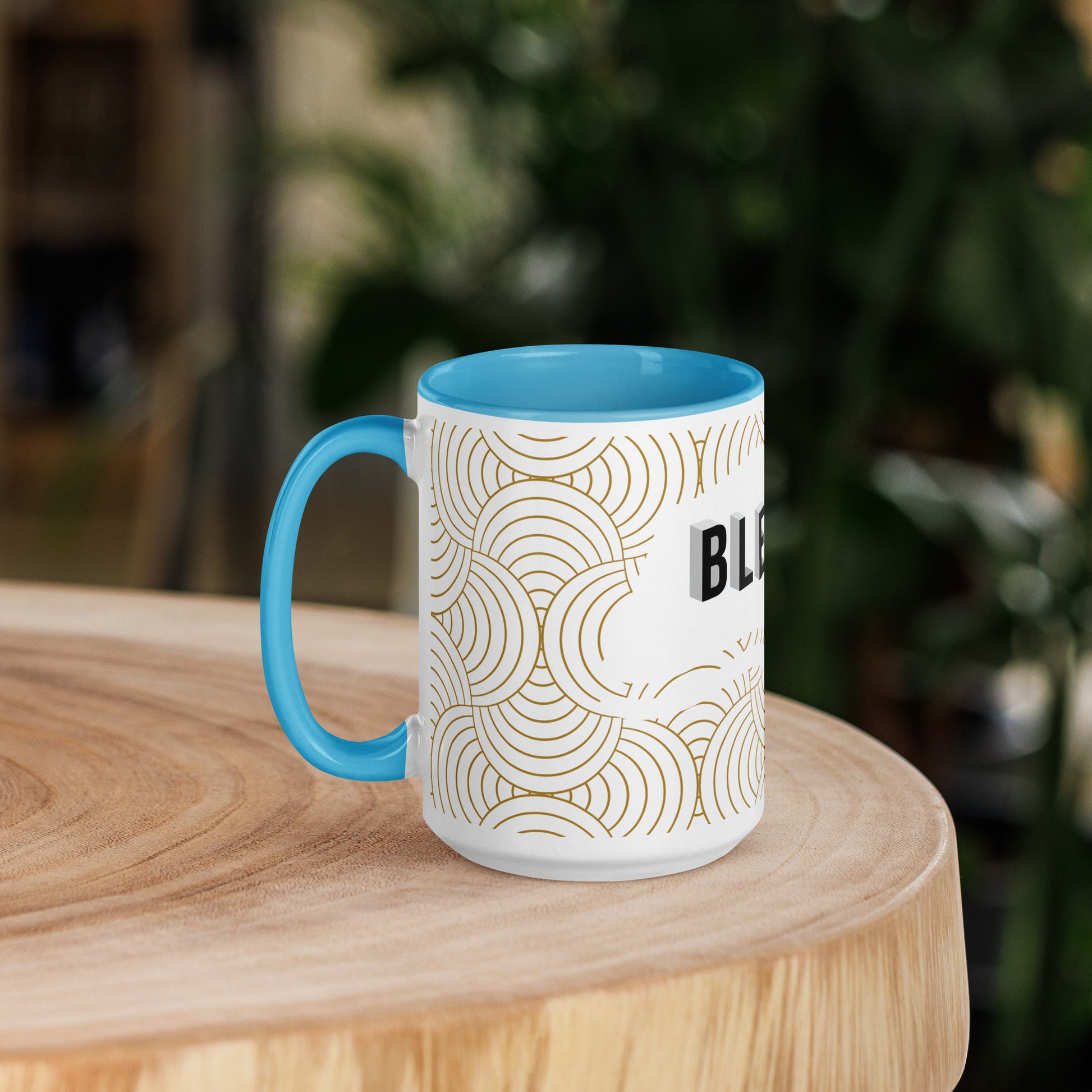 Bible study mug with colorful accents, perfect Christian gift