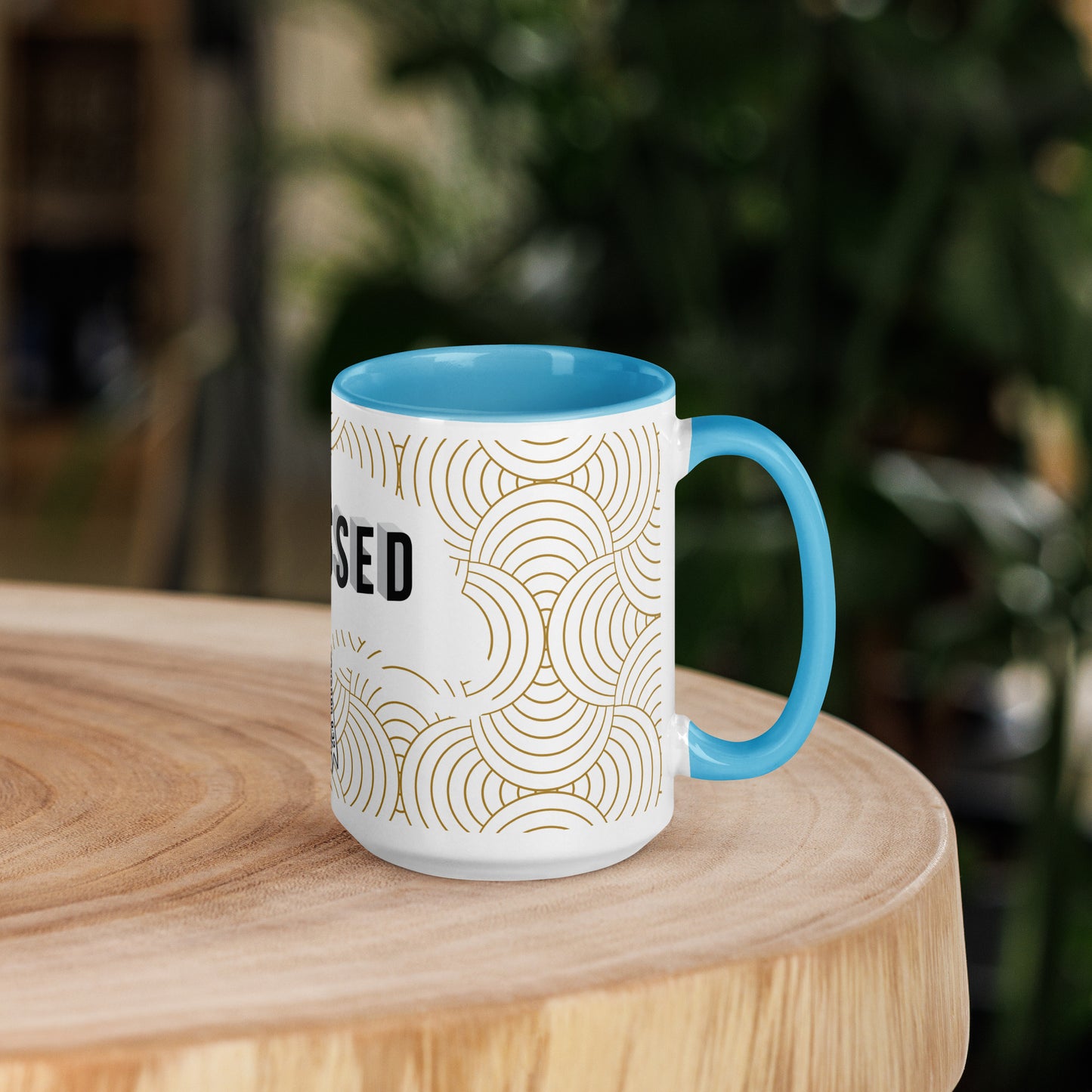 Bible study mug with colorful accents, perfect Christian gift