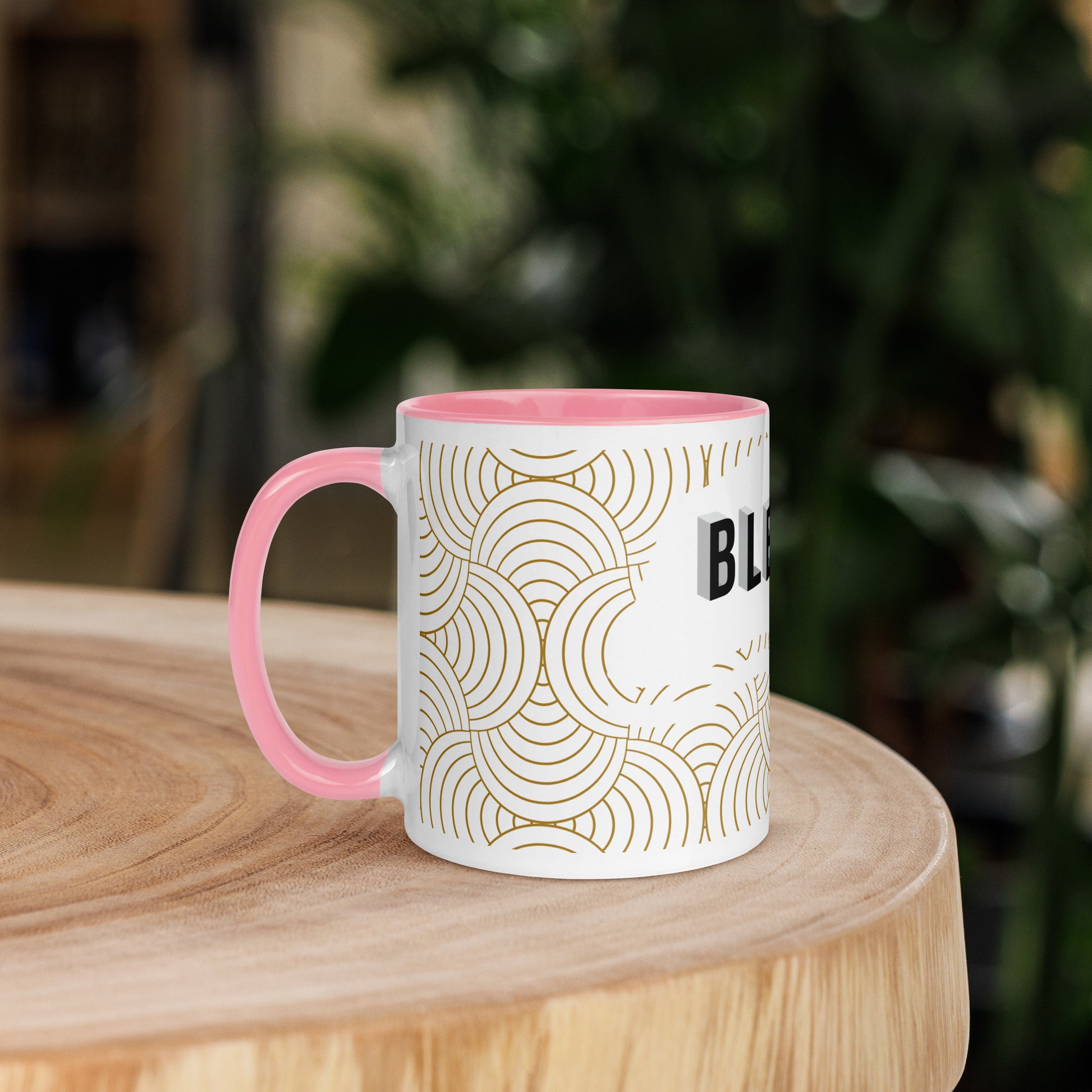 Bible study mug with colorful accents, perfect Christian gift