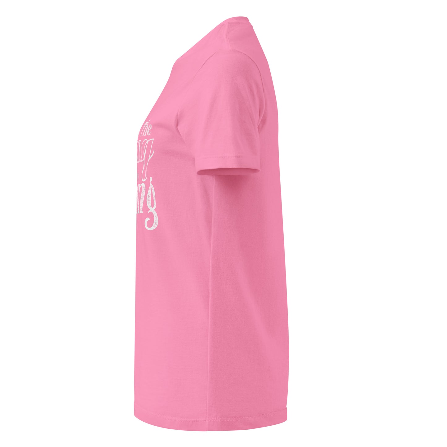 Faith-based women’s t-shirt for Sunday service and casual wear