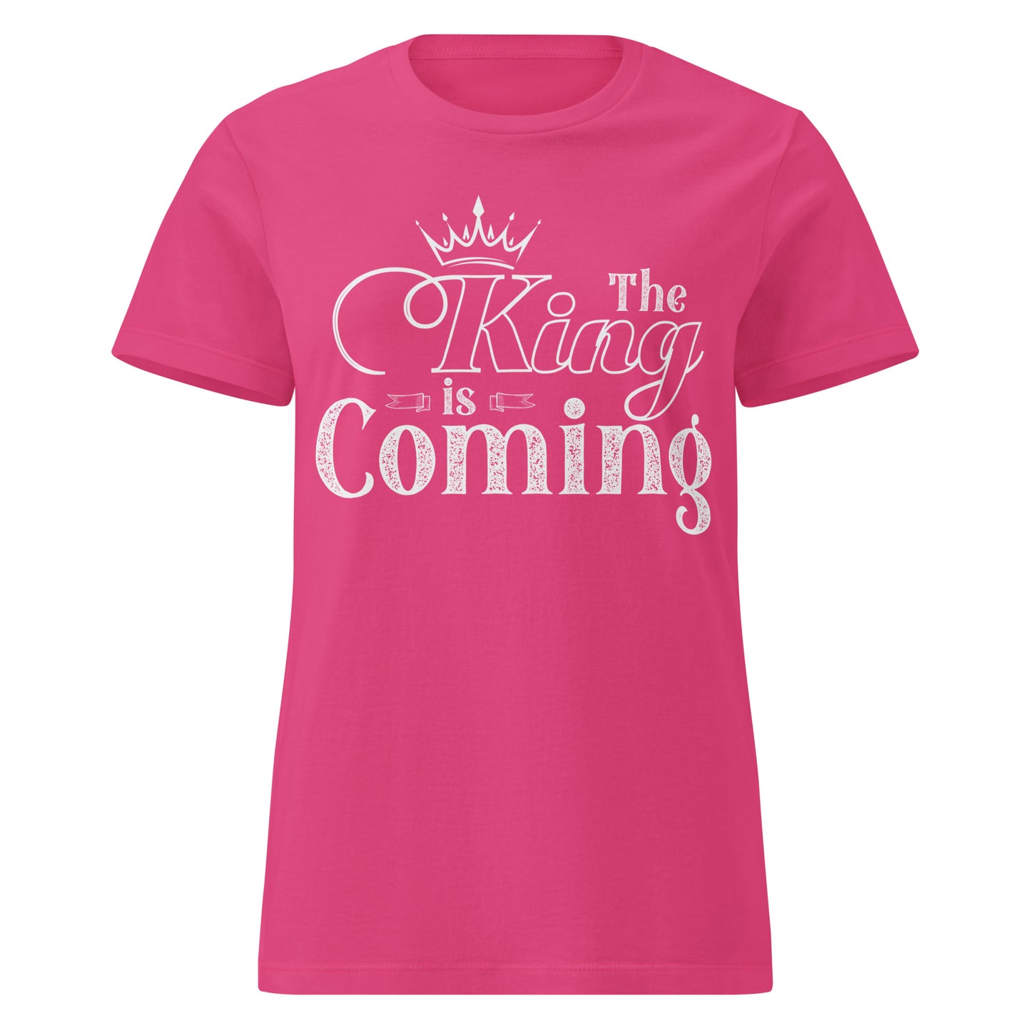 Comfortable Christian cotton tee with flattering semi-fitted cut