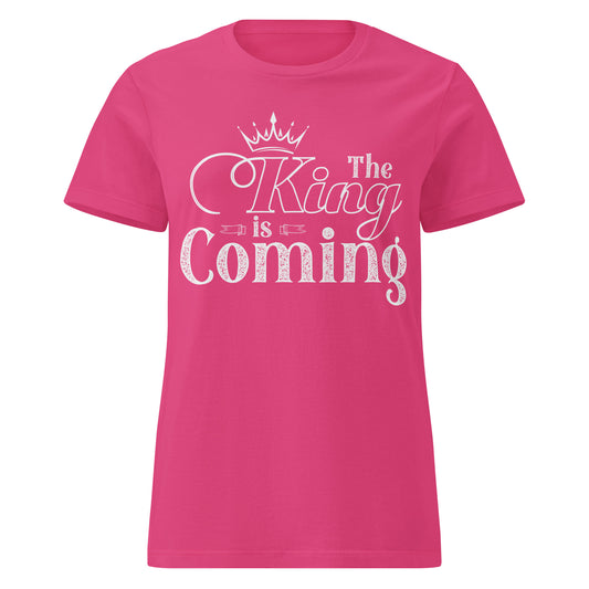 Comfortable Christian cotton tee with flattering semi-fitted cut