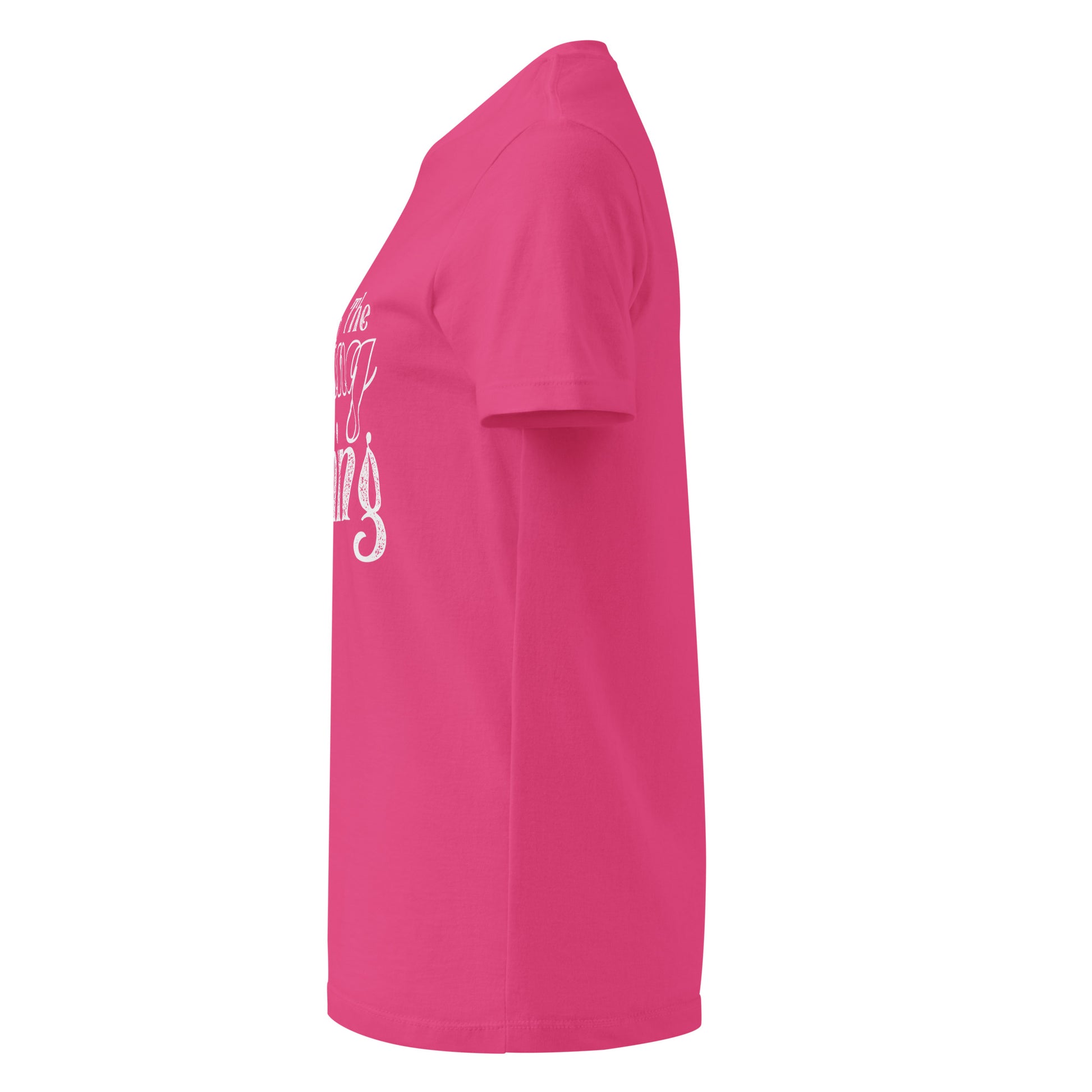 Comfortable Christian cotton tee with flattering semi-fitted cut