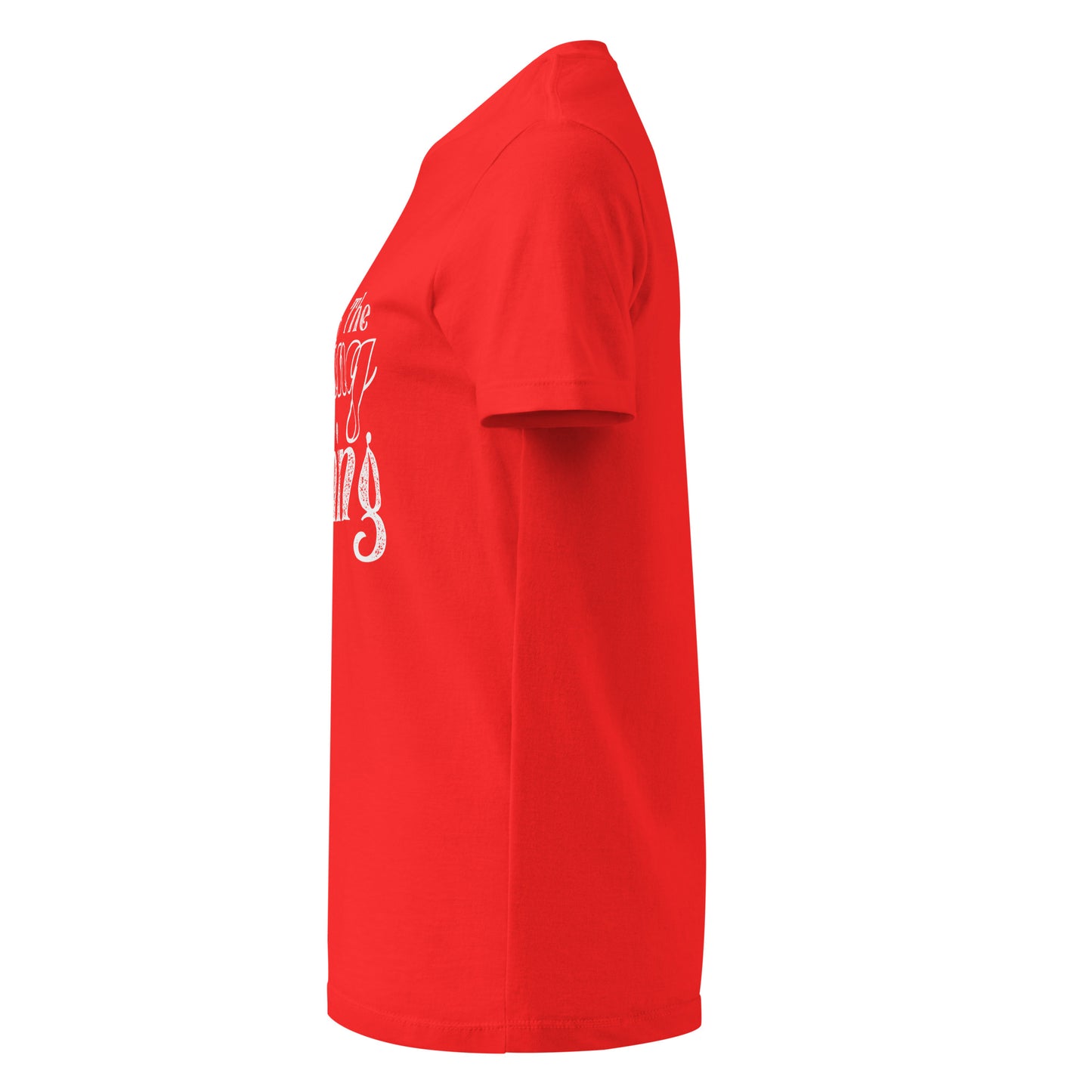 Faith-based women’s t-shirt for Sunday service and casual wear