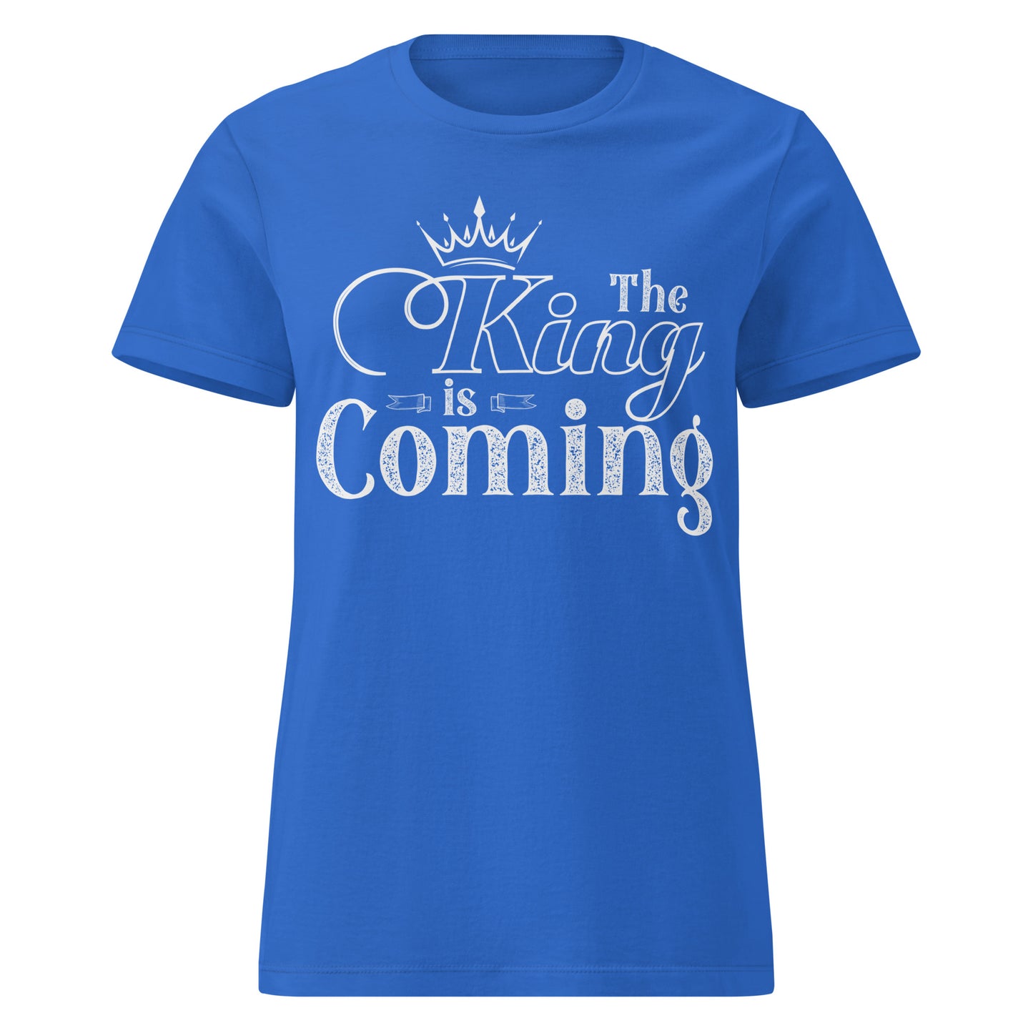 Faith-based women’s t-shirt for Sunday service and casual wear