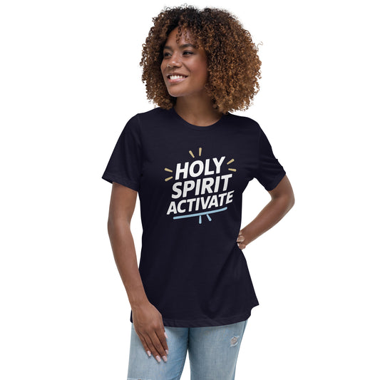 Women’s Holy Spirit Activate Christian t-shirt