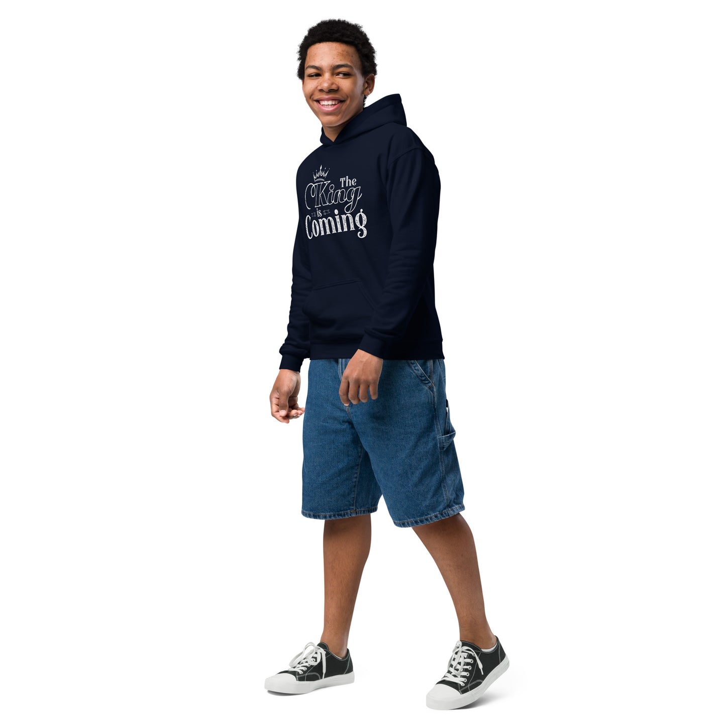 Safe Christian youth pullover with no drawcords