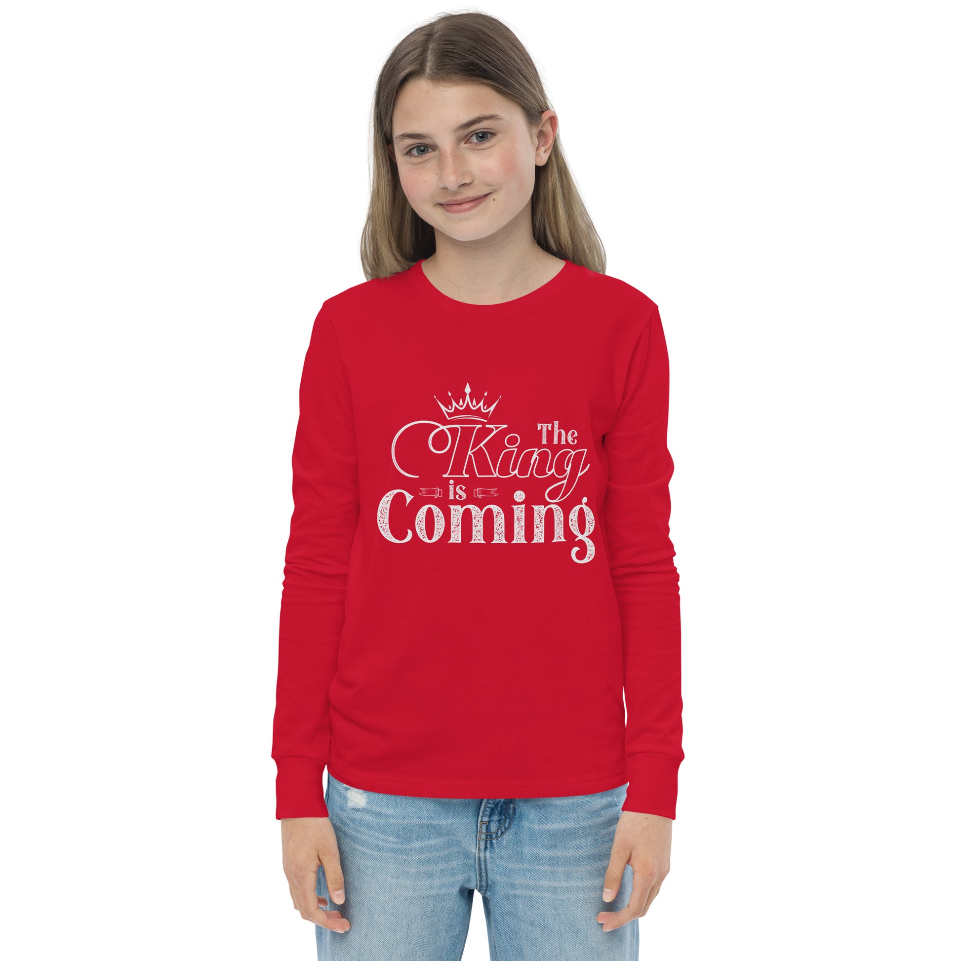 Comfortable Christian long sleeve t-shirt for Sunday school
