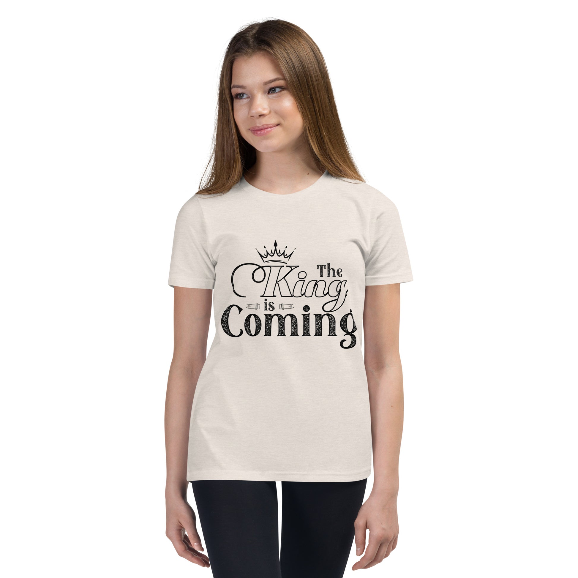 Lightweight Christian youth tee perfect for church and play