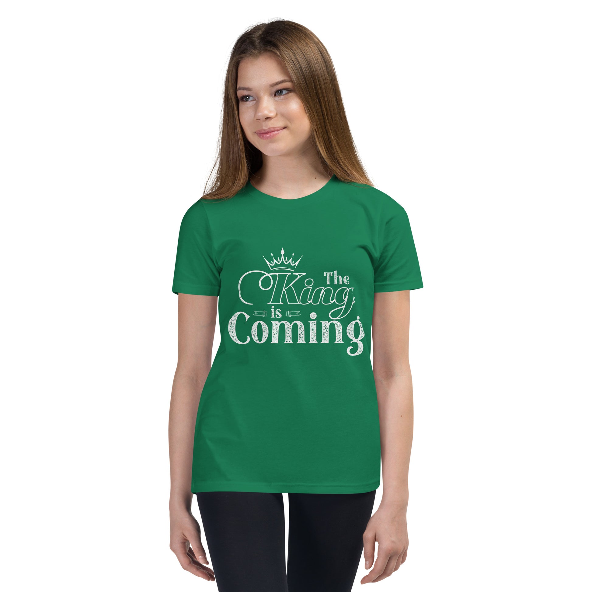 Pre-shrunk Christian kids t-shirt in comfortable cotton fabric