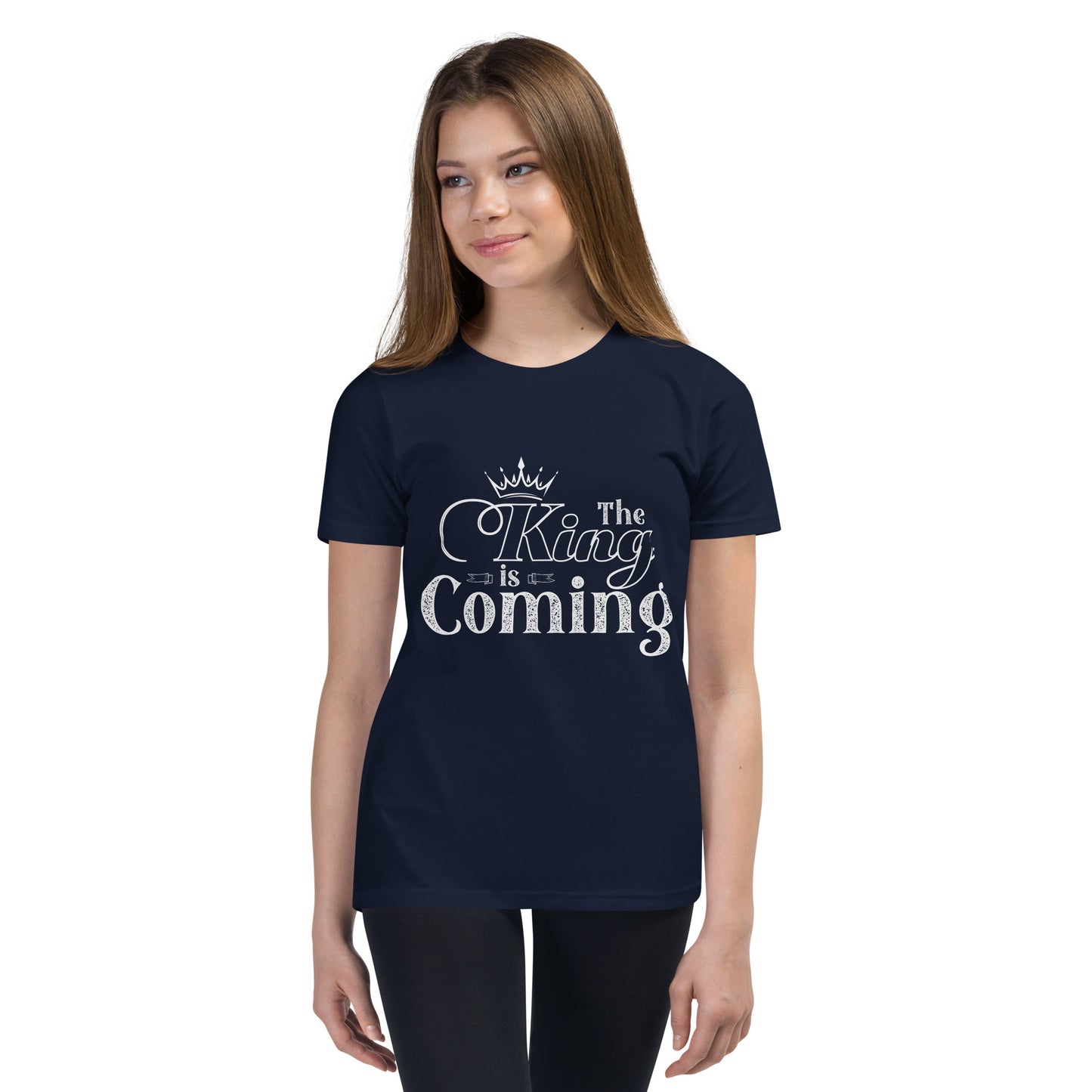 Christian youth t-shirt in soft cotton short sleeve design
