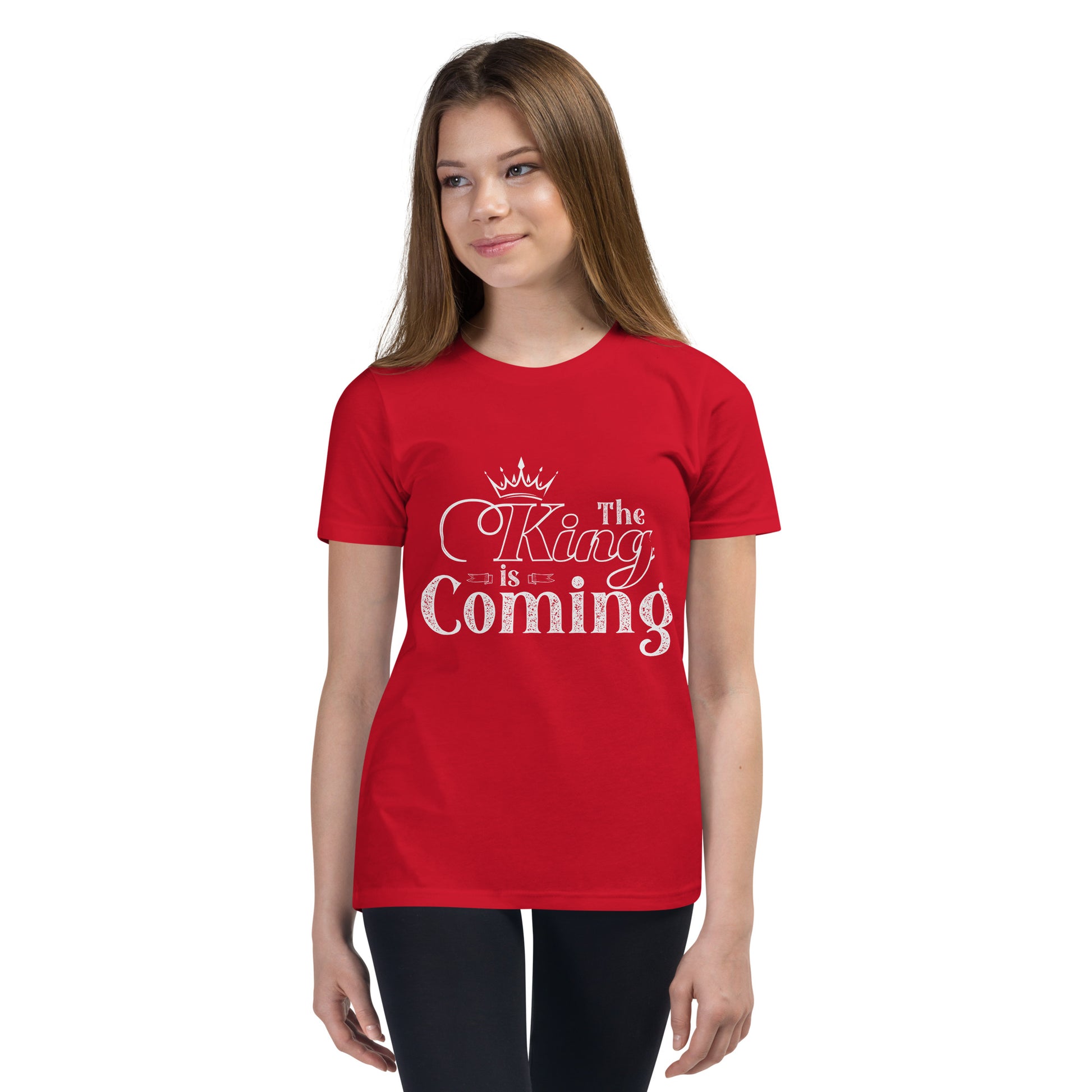 Lightweight Christian youth tee perfect for church and play